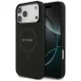 Guess Saffiano Classic Logo MagSafe Case per iPhone 17 Pro Max nero