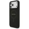 Guess Saffiano Classic Logo MagSafe Case per iPhone 17 Pro Max nero
