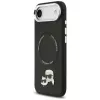 KARL LAGERFELD Karl & Choupette Pins MagSafe Case per iPhone Air, nero
