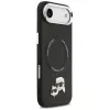 KARL LAGERFELD Karl & Choupette Pins MagSafe Case per iPhone Air, nero