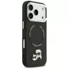 KARL LAGERFELD Karl & Choupette Pins MagSafe Case per Apple iPhone 17 Pro - nero