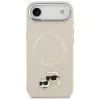 KARL LAGERFELD Karl & Choupette Pins custodia MagSafe per Apple iPhone Air - beige