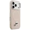 Karl Lagerfeld Karl & Choupette Pins MagSafe Case per iPhone 17 Pro rosa