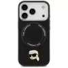 KARL LAGERFELD Karl Pin MagSafe Case per Apple iPhone 17 Pro - nero