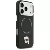 KARL LAGERFELD Karl Pin MagSafe Case per Apple iPhone 17 Pro - nero