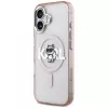 Karl Lagerfeld IML Choupette Sketch Logo custodia MagSafe per iPhone 17, rosa