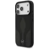 Mercedes Leather The Move custodia MagSafe per iPhone 17 Pro nero