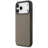 Mercedes Leather The Move custodia MagSafe per iPhone 17 Pro Max taupe