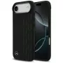 Mercedes-Benz Laurel Leaves custodia MagSafe in pelle per iPhone Air - nera