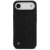 Mercedes-Benz Laurel Leaves custodia MagSafe in pelle per iPhone Air - nera