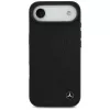 Mercedes Leather Large Laurel Leave custodia MagSafe per iPhone Air nero