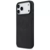 Mercedes Leather Vintage Logo custodia MagSafe per iPhone 17 Pro Max nero