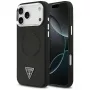 Guess Triangle Logo custodia MagSafe per Apple iPhone 17 Pro (nero)