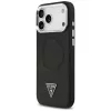 Guess Triangle Logo custodia MagSafe per Apple iPhone 17 Pro (nero)