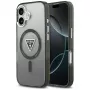 Guess IML Gradient Triangle Logo custodia MagSafe per iPhone 17 nero