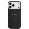 Guess Classic Logo custodia MagSafe per iPhone 17 Pro Max nero