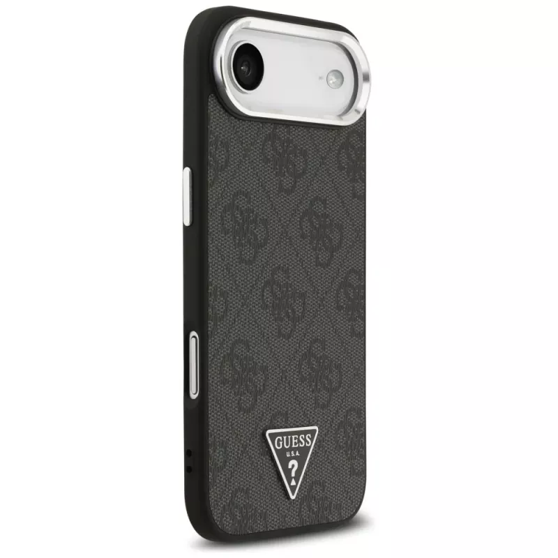 Guess 4G Triangle Logo Cover MagSafe per iPhone Air (nero)