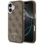 Guess 4G Triangle Logo Cover MagSafe per iPhone 17 (marrone)