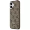 Guess 4G Triangle Logo Cover MagSafe per iPhone 17 (marrone)