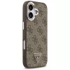 Guess 4G Triangle Logo Cover MagSafe per iPhone 17 (marrone)