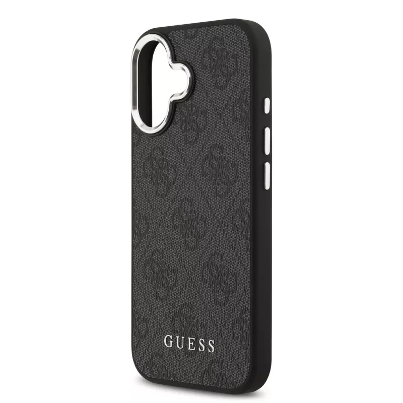 Guess 4G Classic Logo Cover MagSafe per iPhone 17 - nero