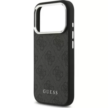 Guess 4G Classic Logo Cover MagSafe per iPhone 17 Pro (nero)