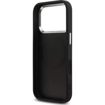 Guess 4G Classic Logo Cover MagSafe per iPhone 17 Pro (nero)