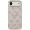 Guess 4G PU Classic Logo Cover MagSafe per iPhone Air rosa
