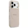 Guess Peony Hot Stamp Cover MagSafe per iPhone 17 Pro, rosa