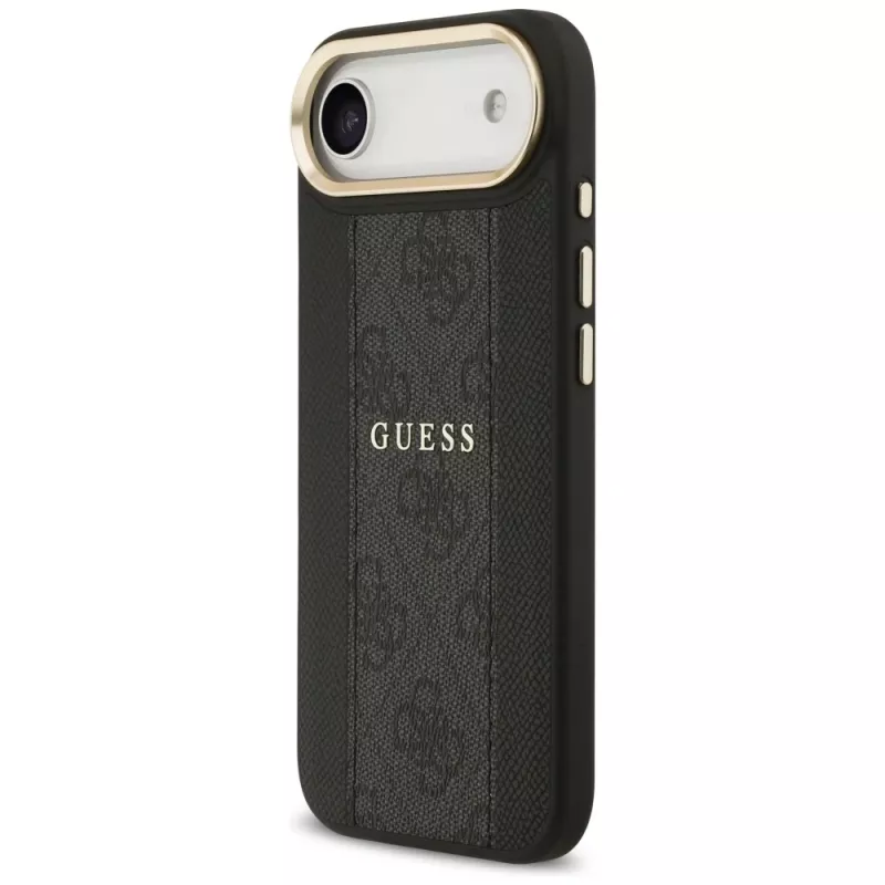 Guess 4G Stripe Cover MagSafe per iPhone Air, nero