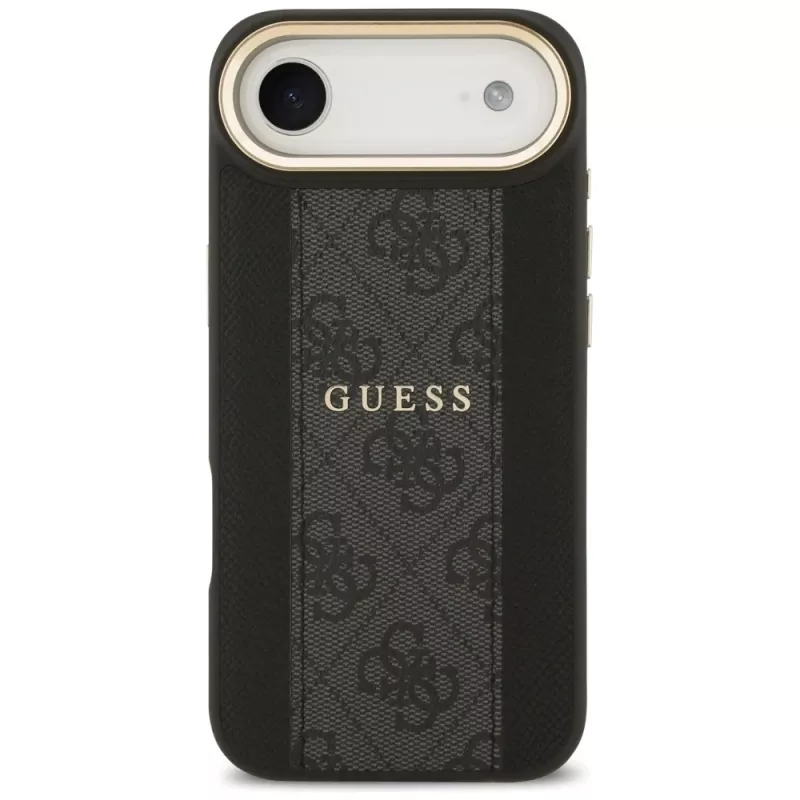 Guess 4G Stripe Cover MagSafe per iPhone Air, nero
