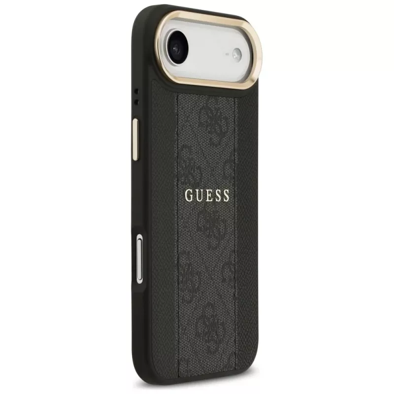 Guess 4G Stripe Cover MagSafe per iPhone Air, nero
