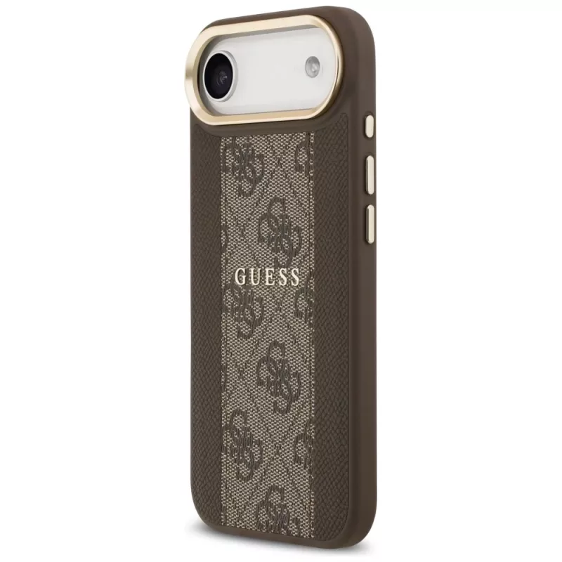 Guess 4G Stripe Cover MagSafe per iPhone Air marrone