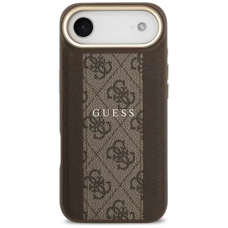 Guess 4G Stripe Cover MagSafe per iPhone Air marrone