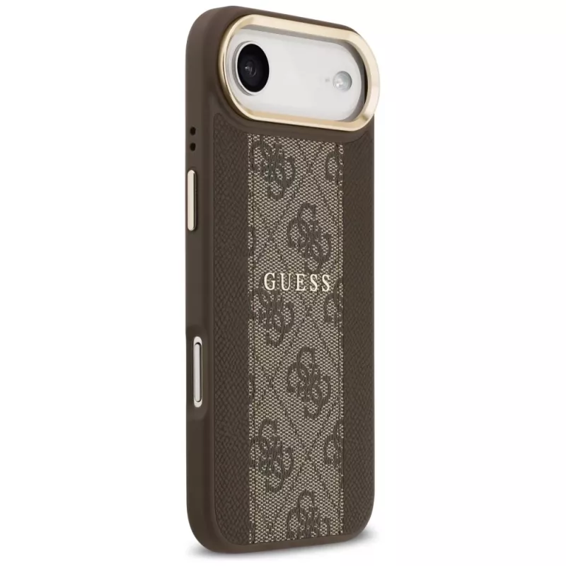 Guess 4G Stripe Cover MagSafe per iPhone Air marrone