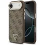 Guess 4G Triangle Logo Cover MagSafe per iPhone Air, marrone/oro