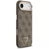 Guess 4G Triangle Logo Cover MagSafe per iPhone Air, marrone/oro