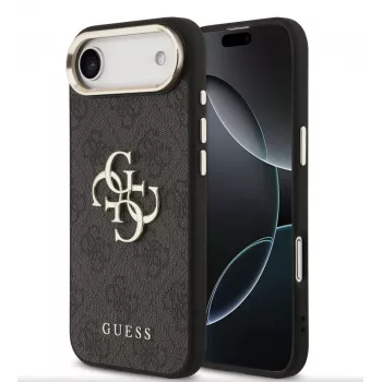 Guess 4G Big 4G Classic Logo Back Cover Case per Apple iPhone Air - Black / Gold