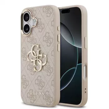 Guess 4G Big 4G Classic Logo Cover per iPhone 17 (rosa / oro)