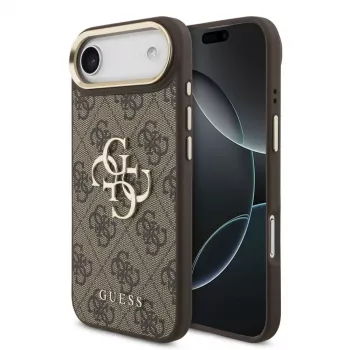 Guess 4G Big 4G Classic Logo custodia per iPhone Air (marrone/oro)