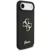 Guess Silicone Big 4G Script Cover per iPhone Air - nero