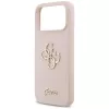 Guess Silicone Big 4G Script Cover per Apple iPhone 17 Pro Max - rosa