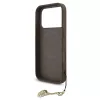 Guess 4G Charms Collection Cover MagSafe per iPhone 17 Pro (marrone)