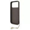 Guess 4G Charms Collection Cover MagSafe per iPhone 17 Pro Max (marrone)