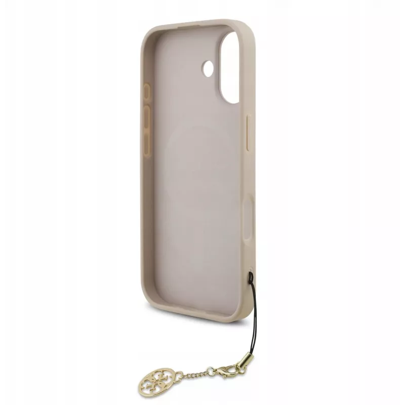 Guess 4G Charms Collection Cover MagSafe per iPhone 17 (rosa)