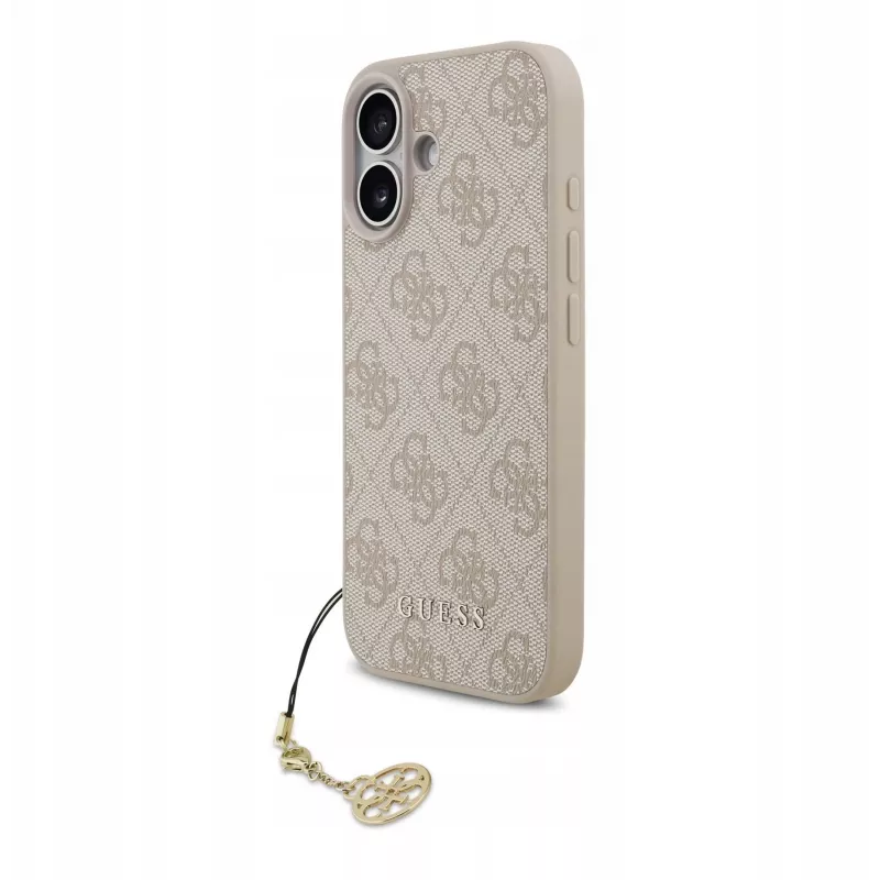 Guess 4G Charms Collection Cover MagSafe per iPhone 17 (rosa)