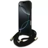 Guess 4G Big Logo Cord Stap Crossbody Cover per iPhone 17 marrone