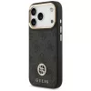 Custodia MagSafe Guess 4G Strass Logo per iPhone 17 Pro (nero)