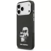 Custodia MagSafe Karl Lagerfeld IML Aquarelle Karl & Choupette & Logo per iPhone 17 Pro (nero)