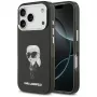 Custodia MagSafe Karl Lagerfeld IML Aquarelle Karl & Logo per iPhone 17 Pro (nero)